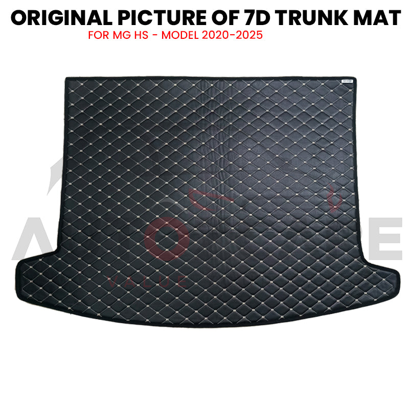 MG HS Custom Car Trunk Mat - Model 2020-2025