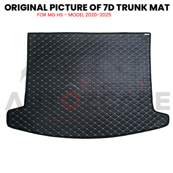 MG HS Custom Car Trunk Mat - Model 2020-2025