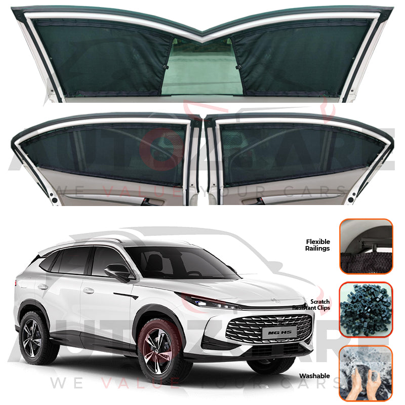 MG HS Custom Car Sliding Curtains - Model 2020-2025