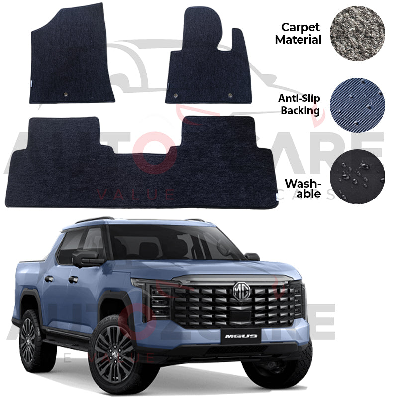 MG U9 Genuine Fitting Carpet Floor Mat 3PCS - Model 2025-2026