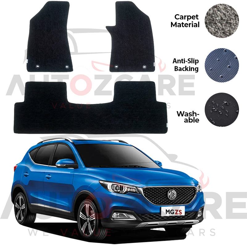 MG ZS Genuine Fitting Carpet Floor Mat 3PCS - Model 2020-2022