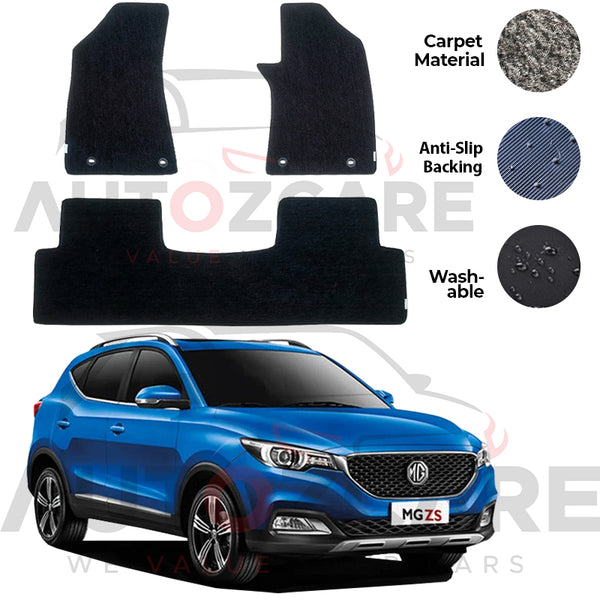MG ZS Genuine Fitting Carpet Floor Mat 3PCS - Model 2020-2022