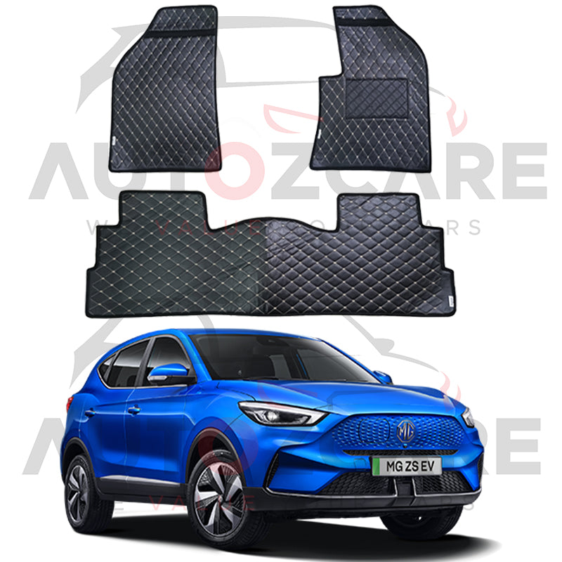 MG ZS EV 7D Floor Mats (Flat Style) - Model 2021-2025