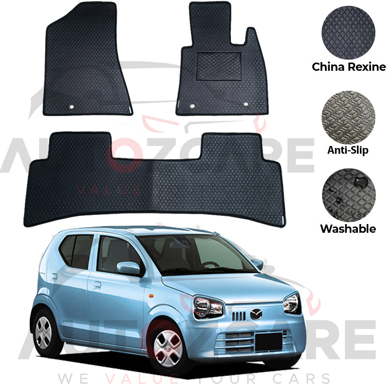 Mazda Carol China Rexine Floor Mat 3PCS - Model 2014-2025