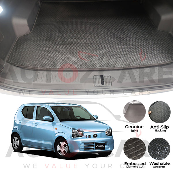 Mazda Carol China Rexine Custom-Size Trunk Mat - Model 2014-2025