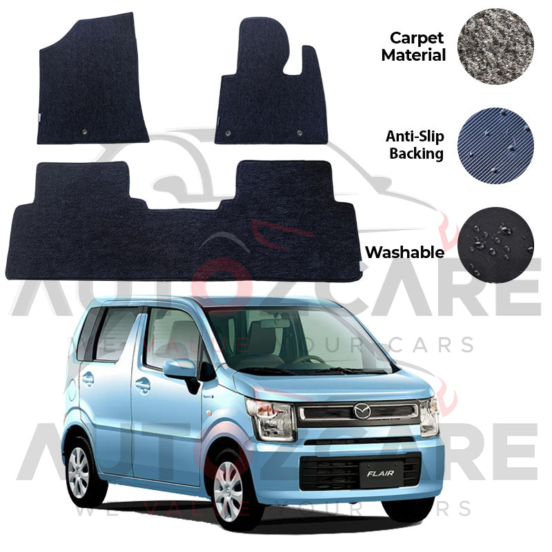 Mazda Flair Genuine Fitting Carpet Floor Mat 3PCS - Model 2013-2025