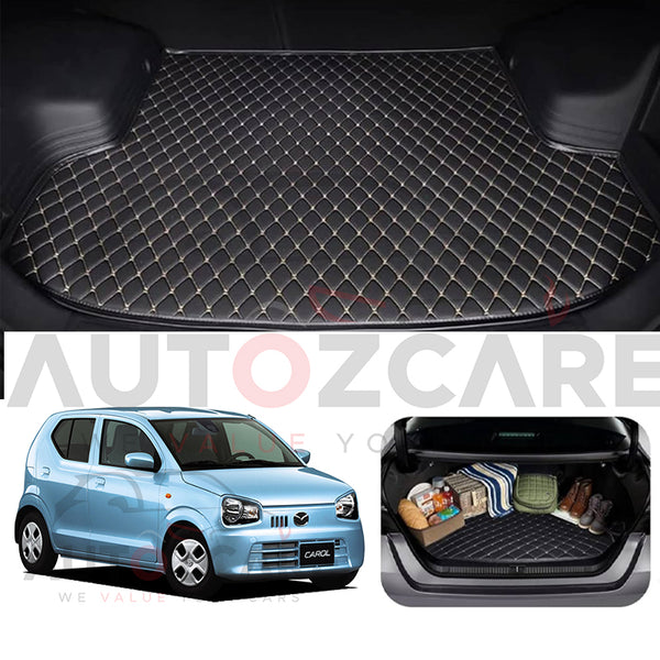 Mazda Carol 7D Custom Car Trunk Mat - Model 2014-2025