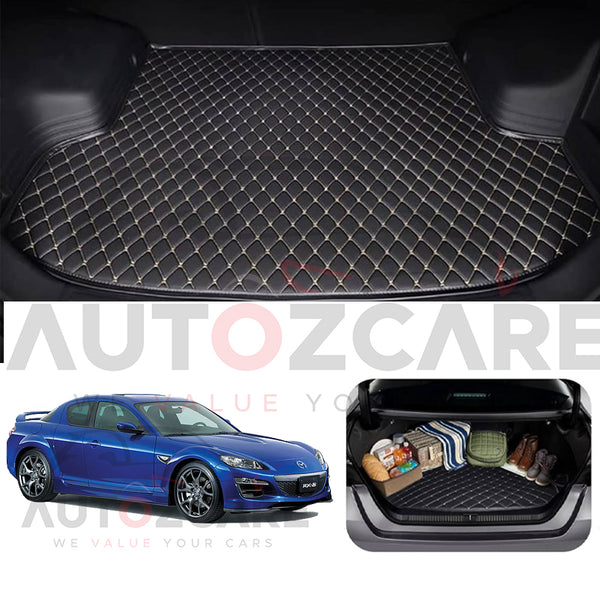 Mazda RX8 7D Custom Car Trunk Mat - Model 2003-2012