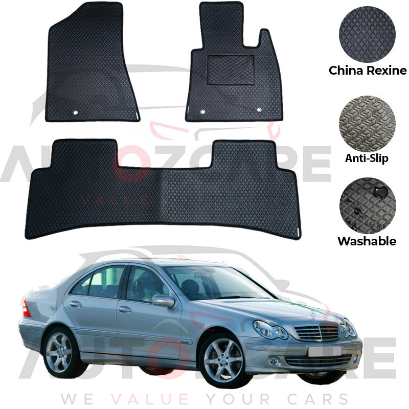 Mercedes C180 China Rexine Floor Mat 5PCS - Model 2001-2007