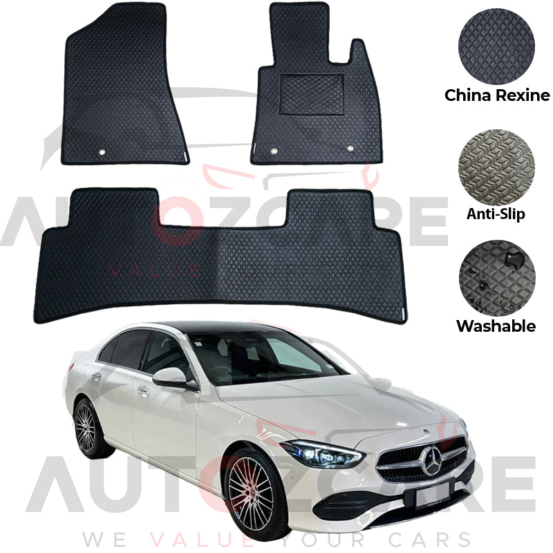 Mercedes C200 China Rexine Floor Mat 5PCS - Model 2022-2025