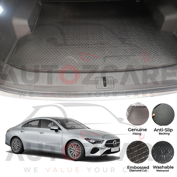 Mercedes CLA200 China Rexine Custom-Size Trunk Mat - Model 2019-2025
