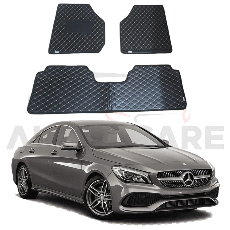 Mercedes CLA Class 7D Floor Mat ( Flat Style ) 3PCS - Model 2012-2018