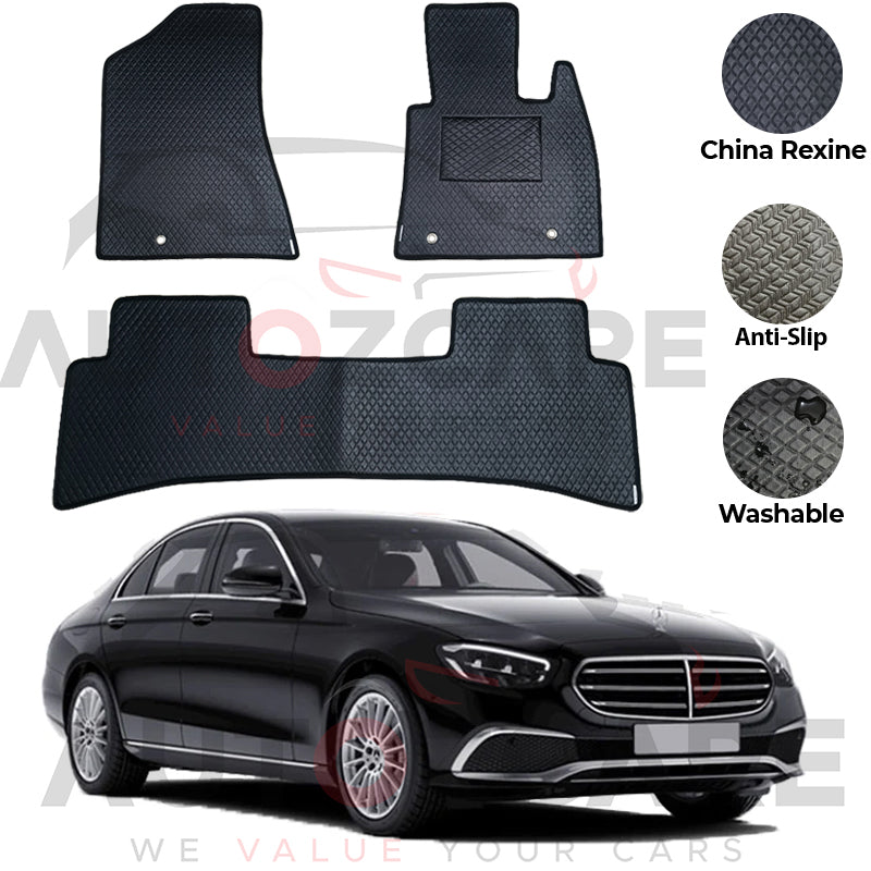 Mercedes E200 China Rexine Floor Mat 5PCS - Model 2009-2025