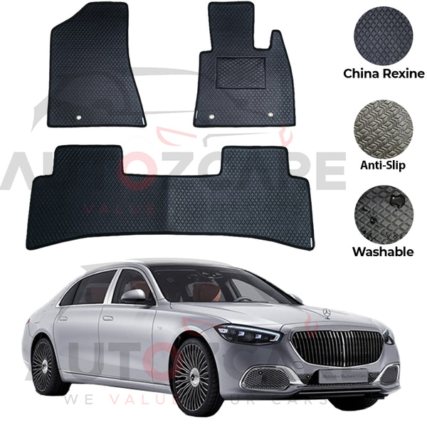 Mercedes MayBach S 680 China Rexine Floor Mat 4PCS - Model 2021-2026