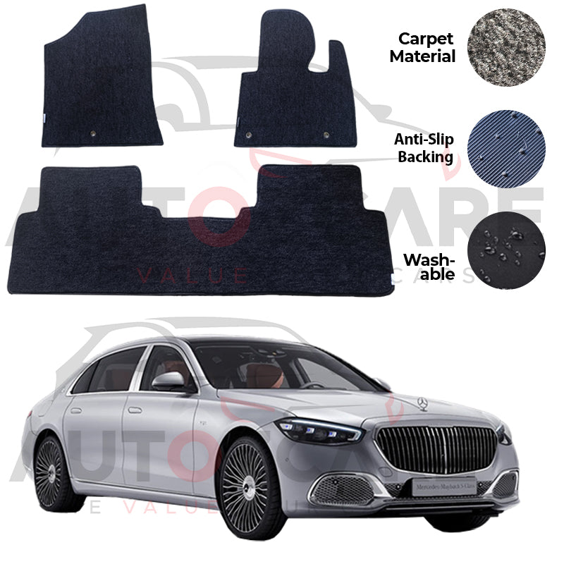 Mercedes MayBach S 680 Genuine Fitting Carpet Floor Mat 4PCS - Model 2021-2026