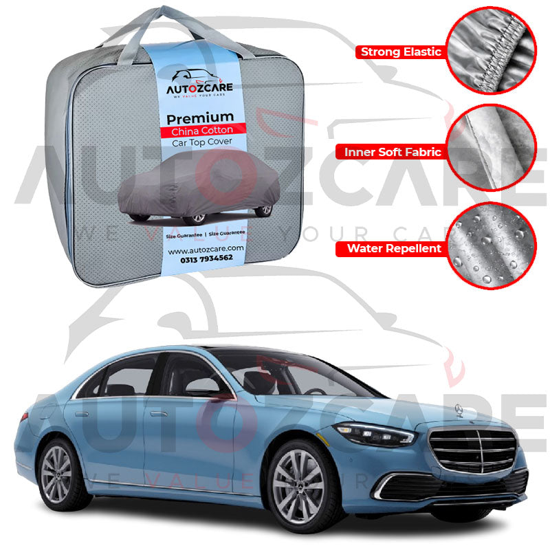 Mercedes S Class 2025 | China Cotton Top Cover | Soft Inner Fabric