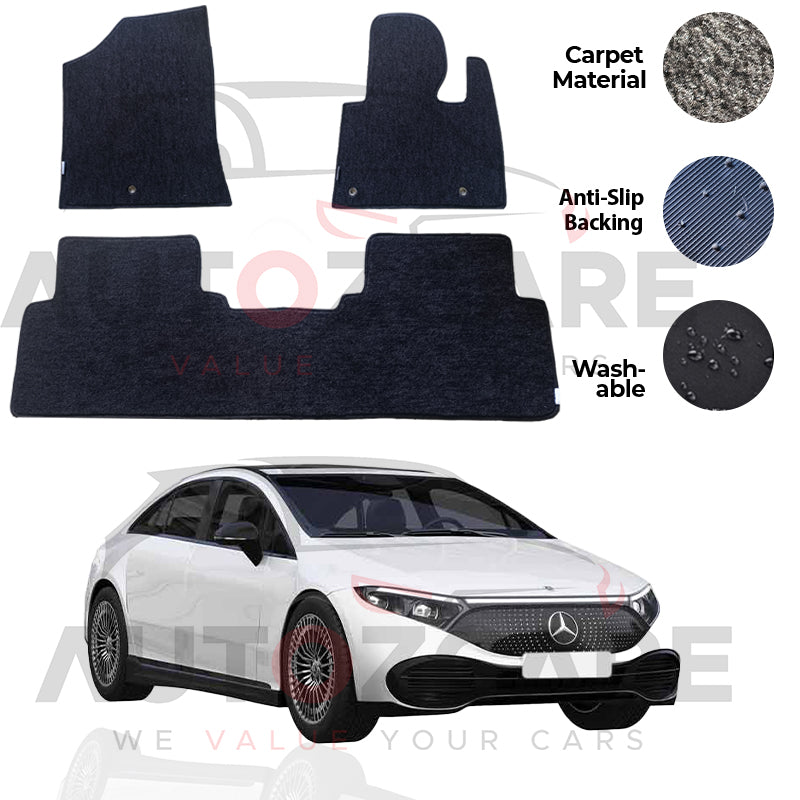 Mercedes AMG EQS 450 Genuine Fitting Carpet Floor Mat 3PCS - Model 2021-2025