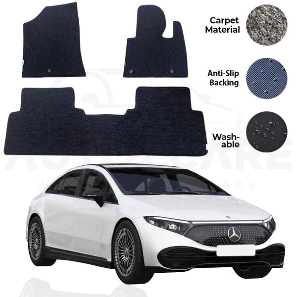 Mercedes AMG EQS 450 Genuine Fitting Carpet Floor Mat 3PCS - Model 2021-2024