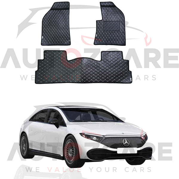 Mercedes AMG EQS 450 7D Floor Mat ( Flat Style ) 3PCS - Model 2021-2025