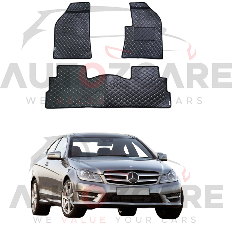 Mercedes C180 7D Floor Mat ( Flat Style ) 5PCS -Model 2008-2014