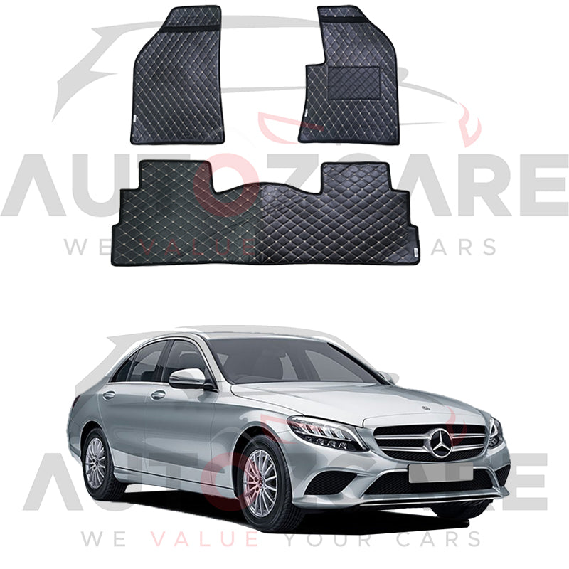 Mercedes C180 7D Floor Mat ( Flat Style ) 5PCS -Model 2015-2021