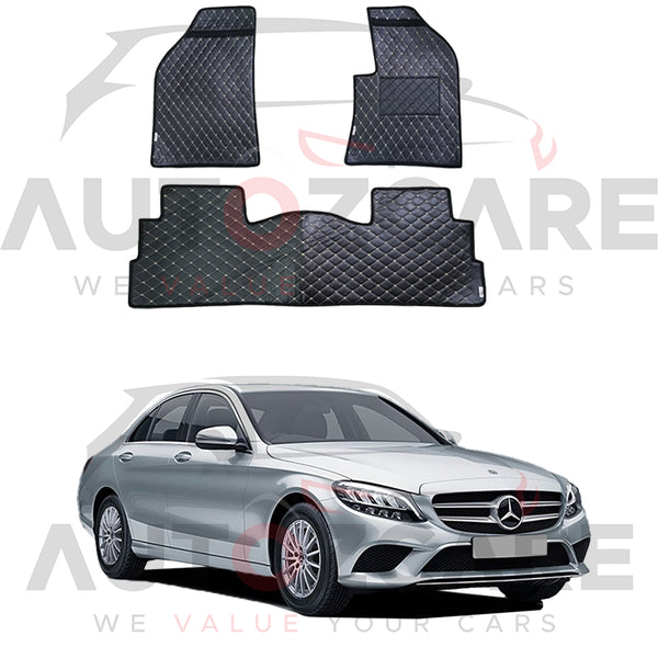 Mercedes C180 7D Floor Mat ( Flat Style ) 5PCS -Model 2015-2021