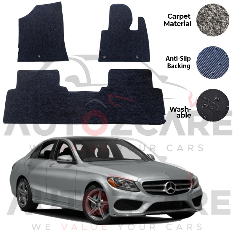 Mercedes C200 Genuine Fitting Carpet Floor Mat 5PCS - Model 2015-2021