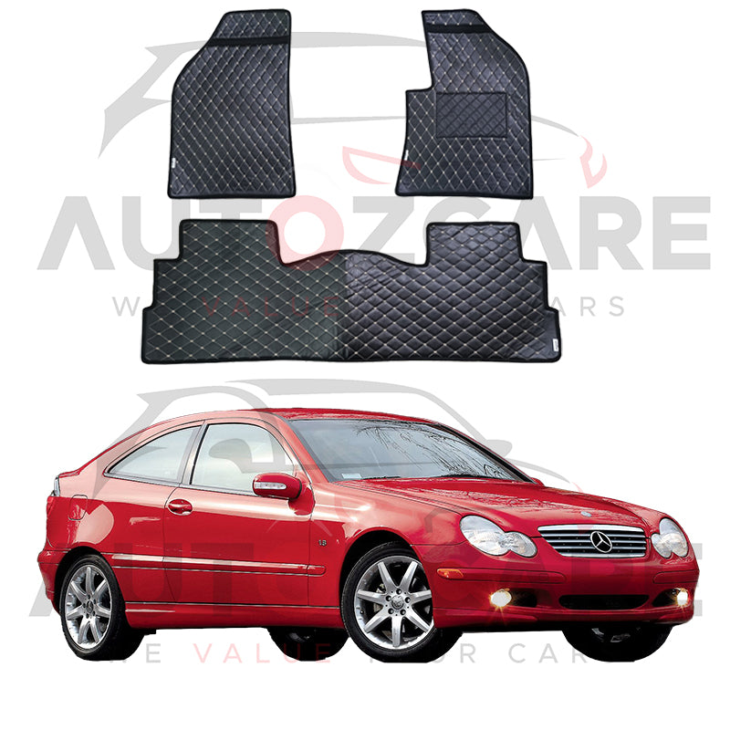 Mercedes C230 7D Floor Mat ( Flat Style ) 5PCS -Model 1997-2007
