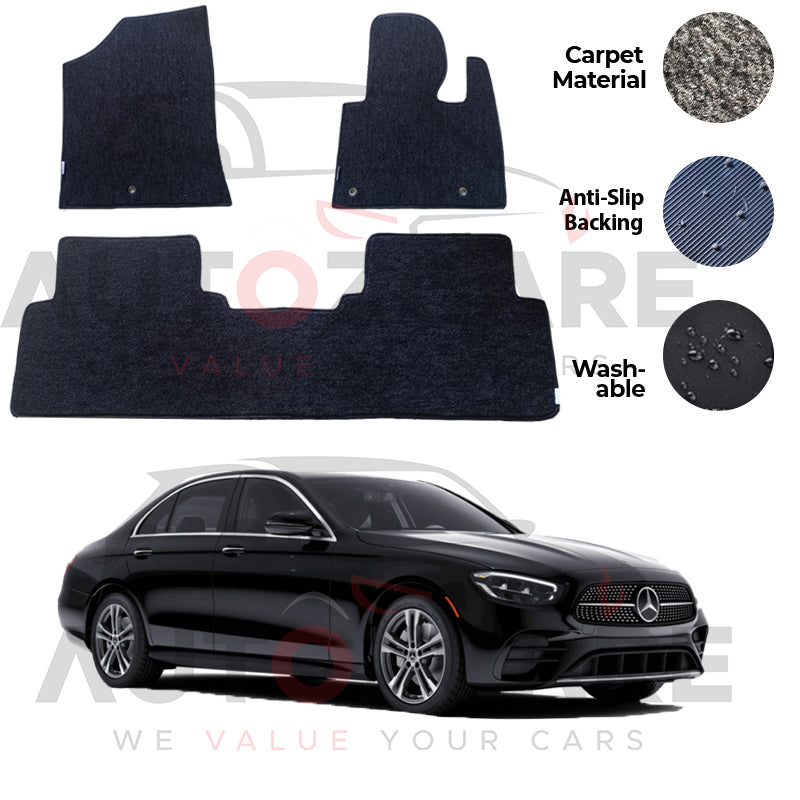Mercedes E180 Genuine Fitting Carpet Floor Mat 3PCS - Model 2016-2025