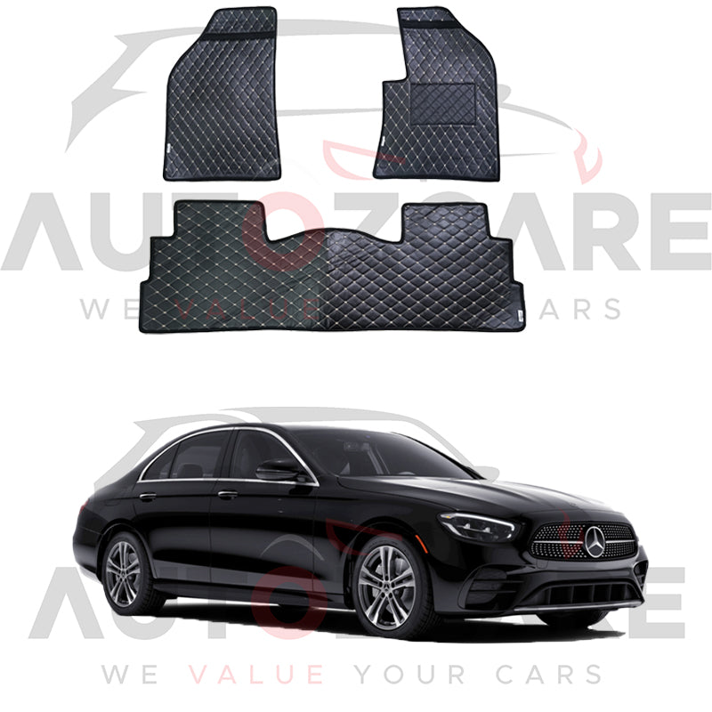 Mercedes E180 7D Floor Mat ( Flat Style ) 3PCS - Model 2016-2025
