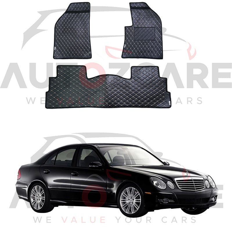 Mercedes E200 7D Floor Mat ( Flat Style ) 5PCS - Model 2002-2009