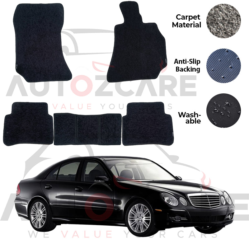 Mercedes E200 Genuine Fitting Carpet Floor Mat 5PCS - Model 2002-2009