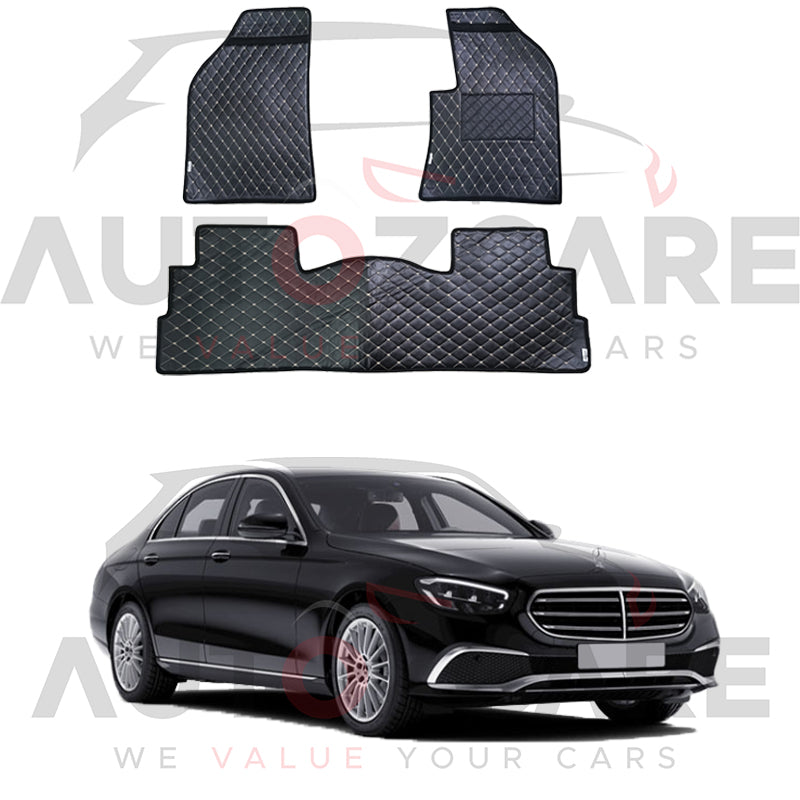 Mercedes E200 7D Floor Mat ( Flat Style ) 5PCS - Model 2009-2025
