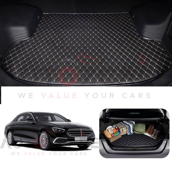 Mercedes E200 7D Custom Car Trunk Mat - Model 2009-2025