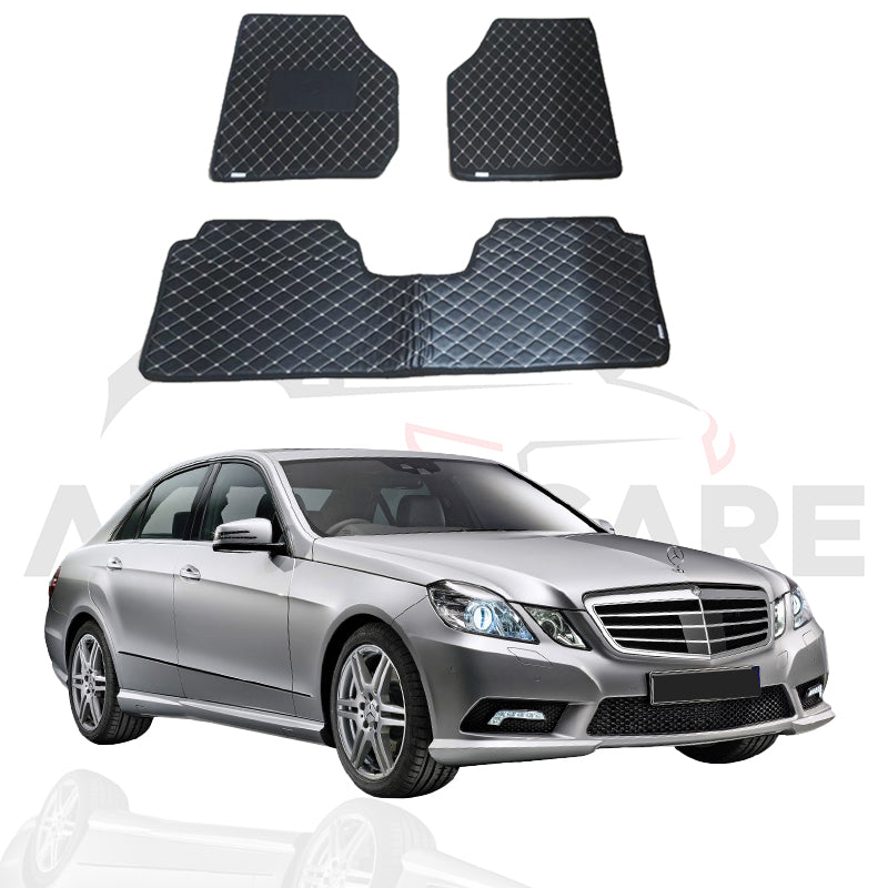 Mercedes E250 7D Floor Mat ( Flat Style ) 5PCS - Model 2009-2025