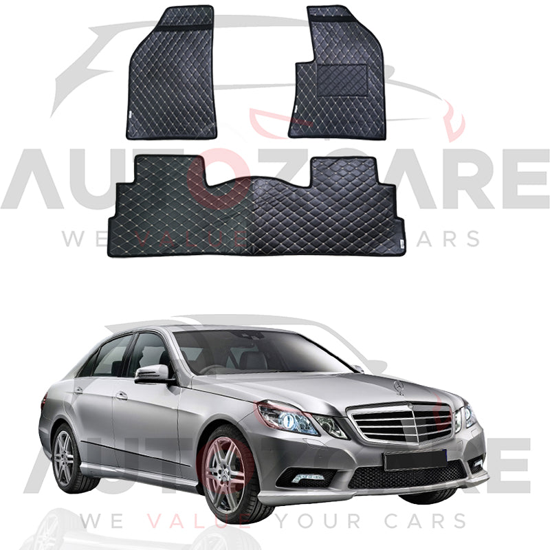 Mercedes E250 7D Floor Mat ( Flat Style ) 5PCS - Model 2009-2025