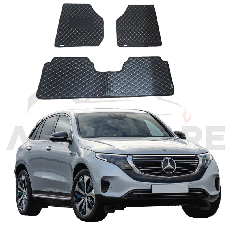 Mercedes EQC400 4Matic 7D Floor Mats (Flat Style) - Model 2019-2025