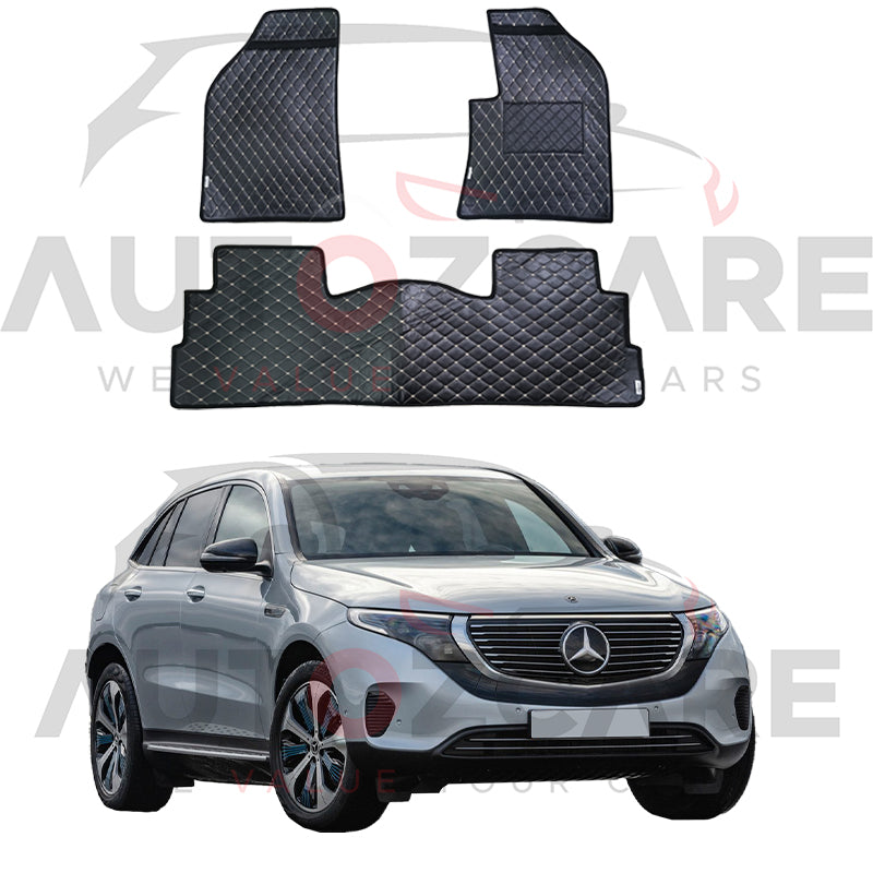 Mercedes EQC400 4Matic 7D Floor Mats (Flat Style) - Model 2019-2025