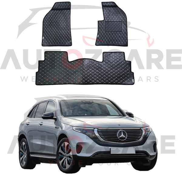 Mercedes EQC400 4Matic 7D Floor Mats (Flat Style) - Model 2019-2025