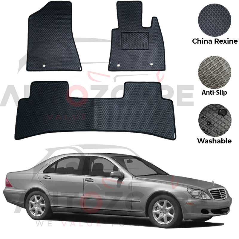 Mercedes S320 China Rexine Floor Mat 5PCS - Model 1998-2005