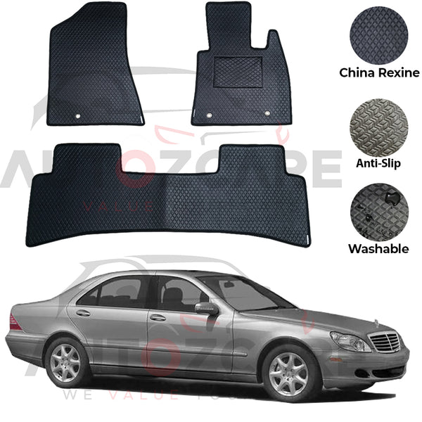 Mercedes S320 China Rexine Floor Mat 5PCS - Model 1998-2005