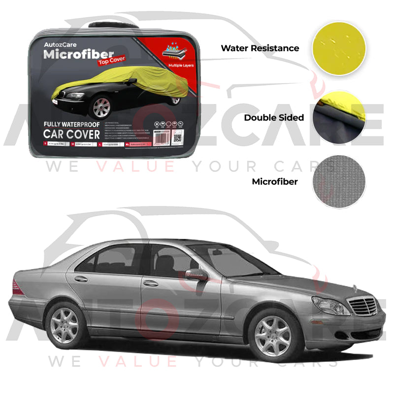 Mercedes S320 Microfiber Car Top Cover - Model 1998-2005
