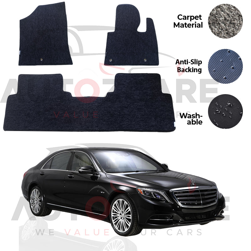 Mercedes S600 Genuine Fitting Carpet Floor Mat 3PCS - Model 2005-2013