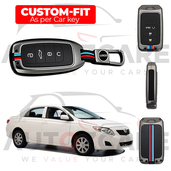 Toyota Corolla sedan Remote Key Cover with Keychain - Model 2009–2014
