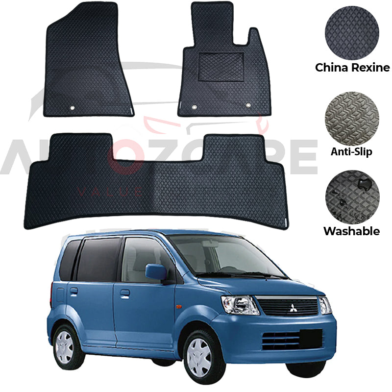 Mitsubishi EK Wagon China Rexine Floor Mat 2PCS - Model 2000-2006