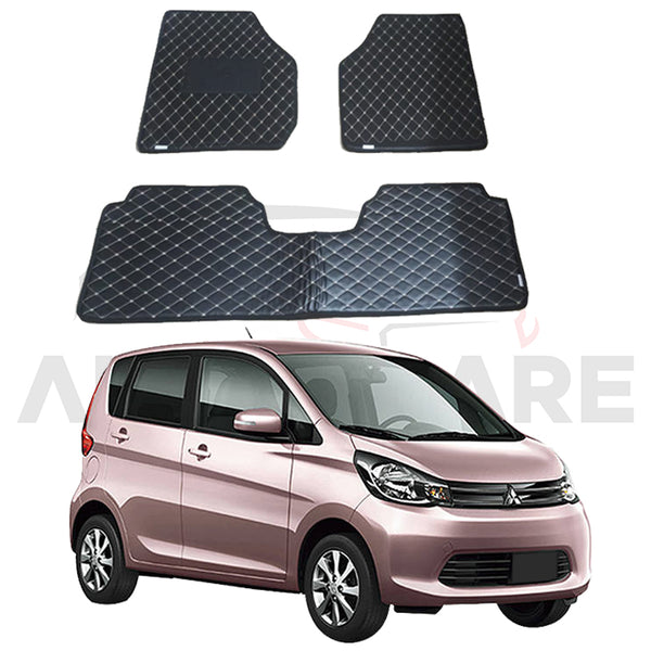 Mitsubishi EK Wagon 7D Floor Mat ( Flat Style ) - Model 2013-2018
