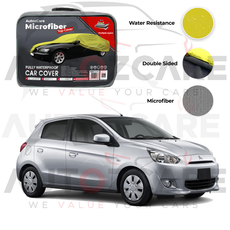Mitsubishi Mirage Microfiber Car Top Cover - Model 2012-2018