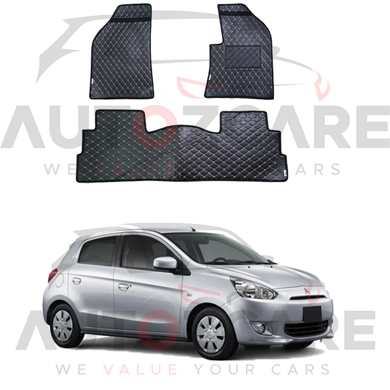 Mitsubishi Mirage 7D Floor Mat ( Flat Style ) - Model 2012-2018