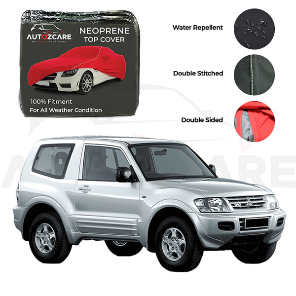 Mitsubishi Pajero Neoprene Top Cover - Model 1999-2006 - AutozCare Pakistan