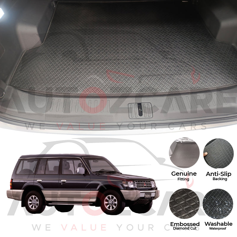 Mitsubishi Pajero China Rexine Custom-Size Trunk Mat - Model 1992-1998